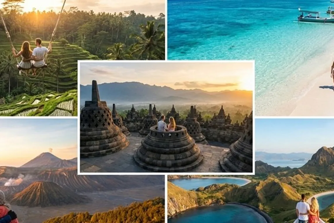 Destinasi Honeymoon Favorit Pasangan Baru, Nomor 3
                    Paling Dicari