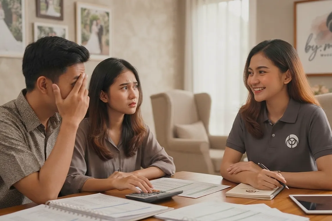 Pernikahan Impian Tanpa Bikin Kantong Kering? By Moment Punya
                    Solusinya!